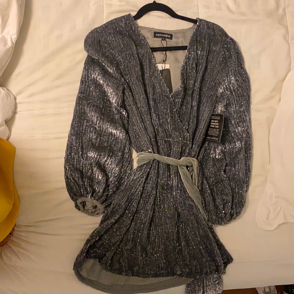 Small Retrofete Wrap Dress